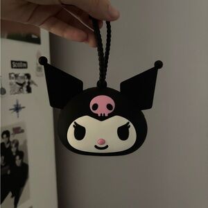 Black and White Kuromi Keychain